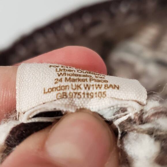 Free People Oversized Fair Isle Wool Mohair Slouchy Knit Sweater Womens Size XS - Picture 11 of 12